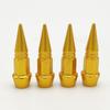 4pcs Tire Valve Caps Anti-theft Bullet Head Style Antirust Motorcycle Bike Car Wheel Tyre Tires Valve Stem Caps Accessories