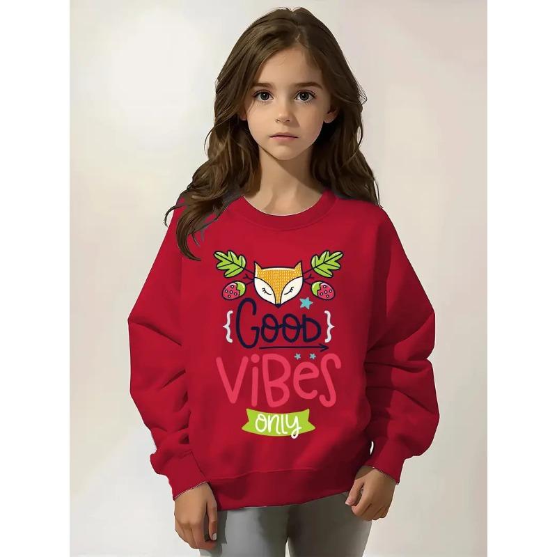 Children's Sweatshirt Autumn New Style Loose and Western Style Children's Spring and Autumn Cartoon Round Neck Sweatshirt RA02