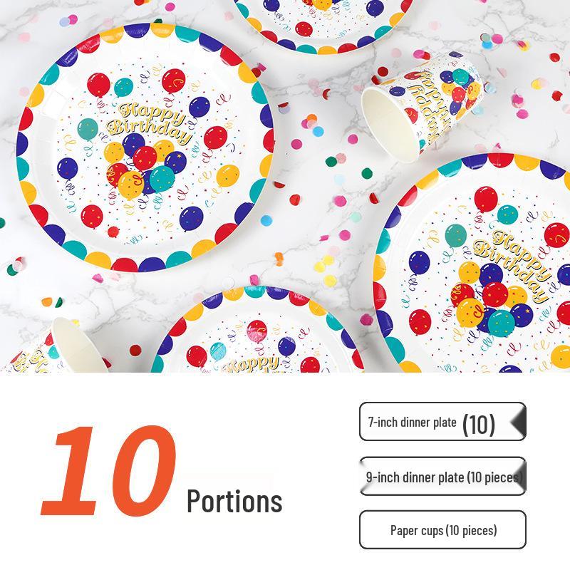 Rectangular Disposable Tablecloth for Birthday Parties & Outdoor Events