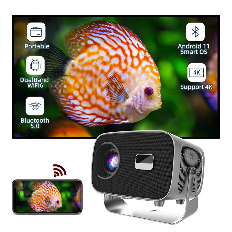 

2025 Ultra HD Autofocus 1080P Smart Projector with Home Cloud Platform AU Standard