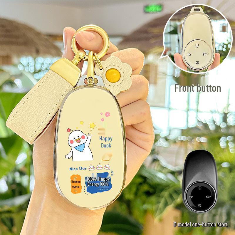 Nezha S GT Pro TPU Key Case: Cartoon Design for Men & Women, 24 Models Available