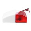 Wired Alarm Strobe Flashing Light 220V Horn Flash Sound Siren for Home Security Alarm System