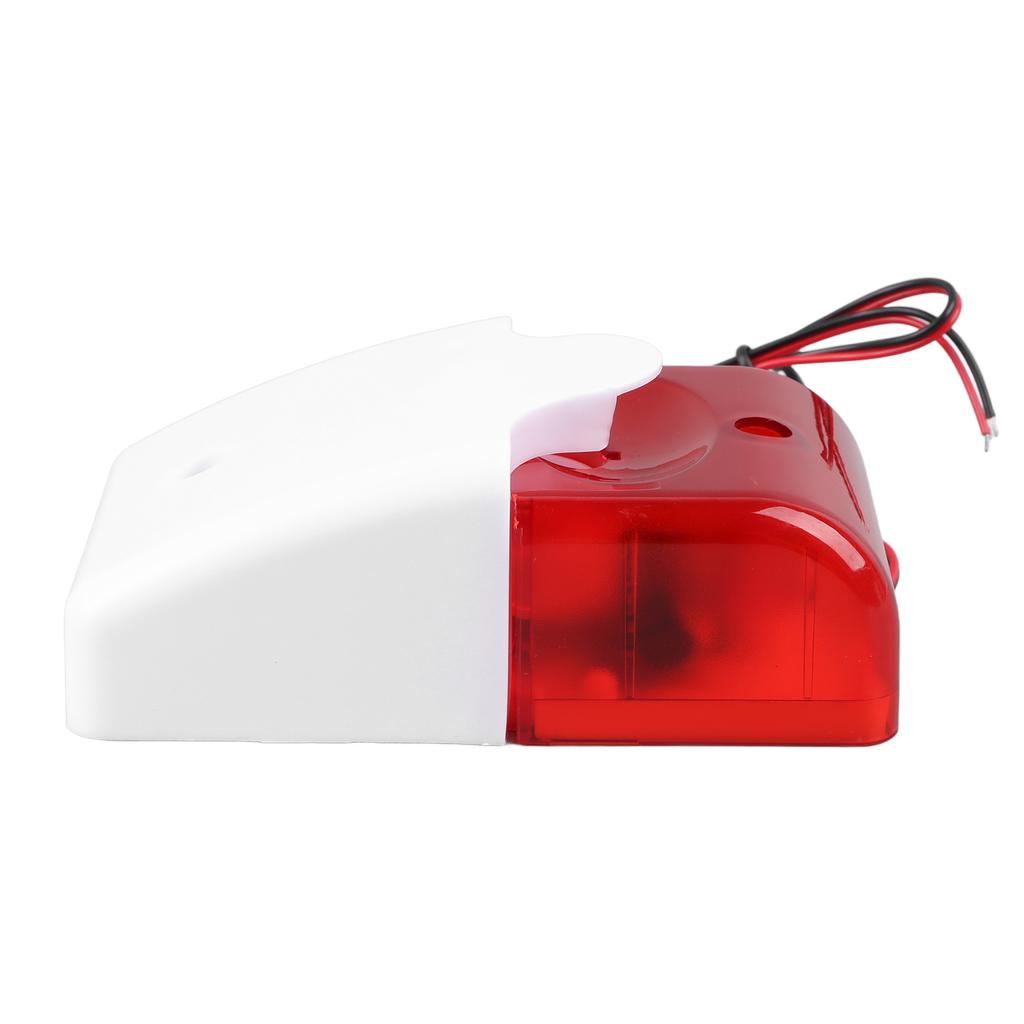 Wired Alarm Strobe Flashing Light 220V Horn Flash Sound Siren for Home Security Alarm System