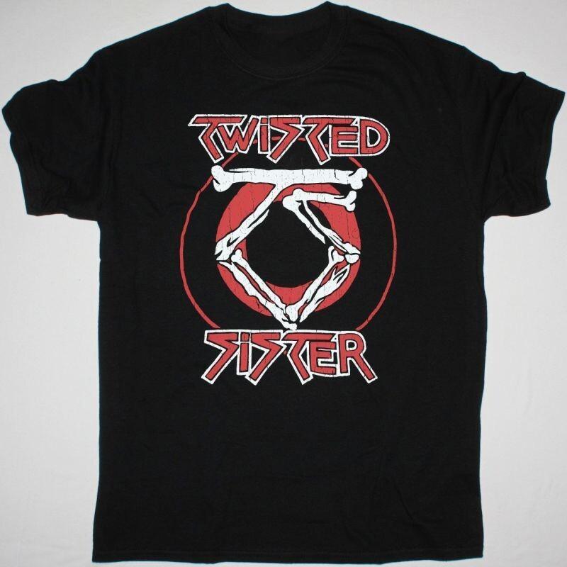 You Can t Stop R Twisted Sister Футболка Классическая Черная Унисекс S-4XL 1V0125 Унисекс Футболка L
