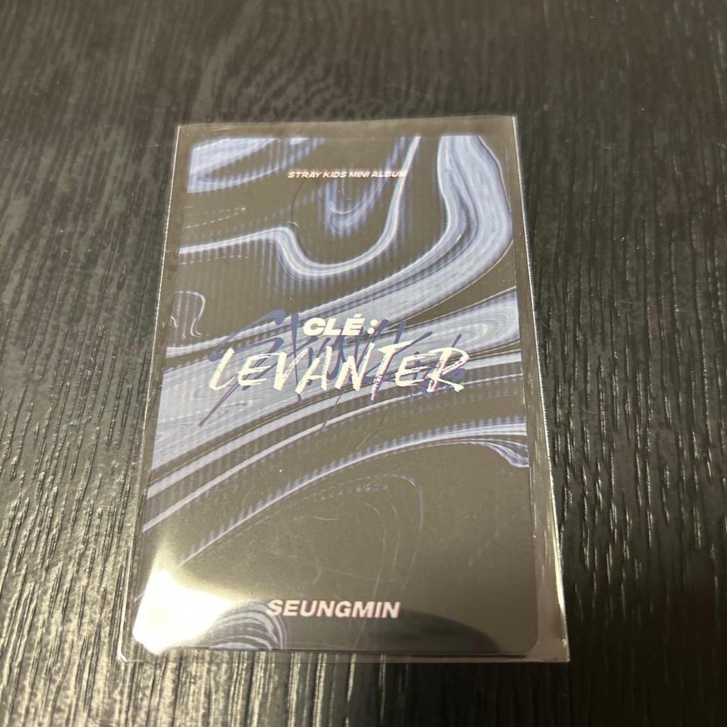 [USED] Stray Kids LAVANTER Limited Edition Lenticular Seungmin