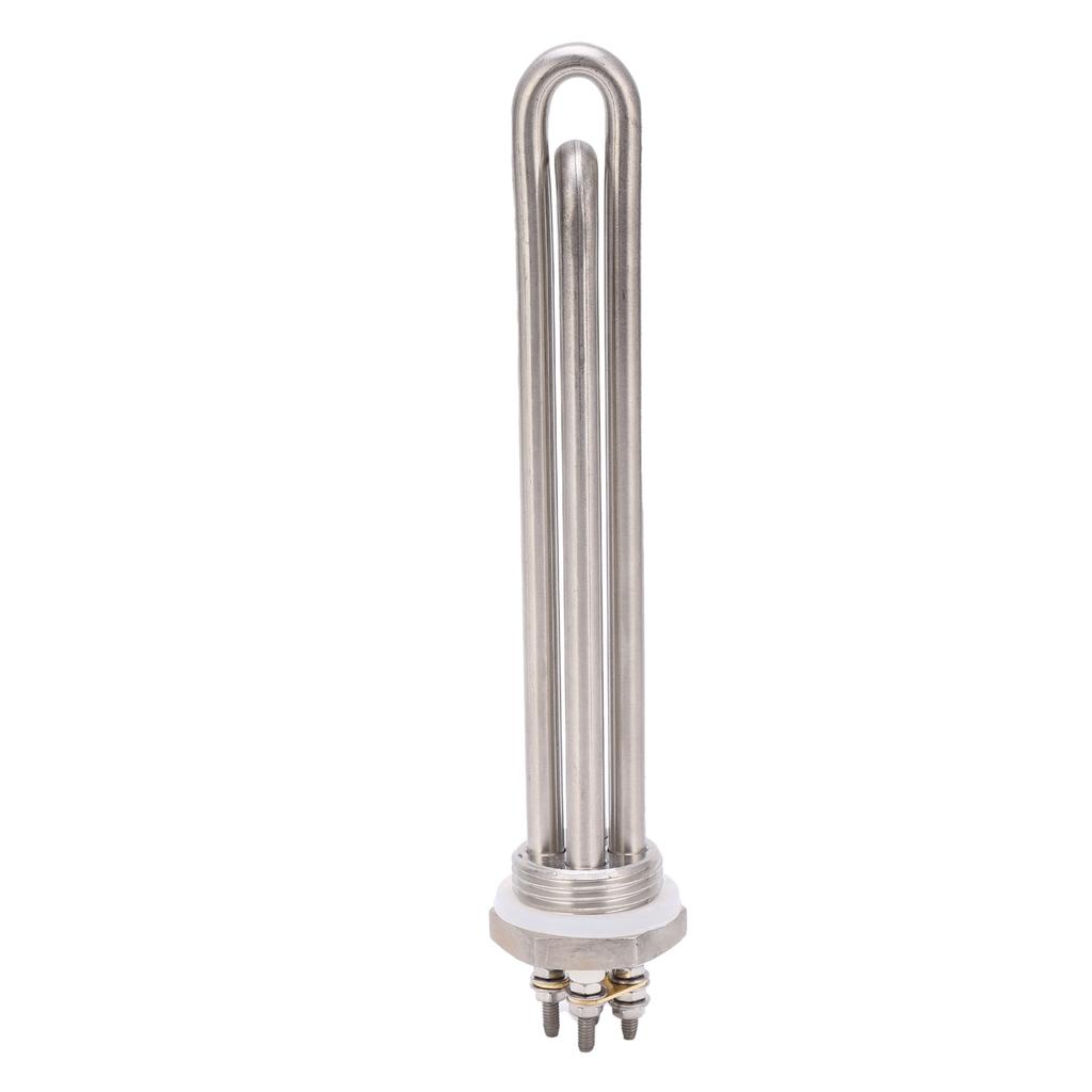 Immersion Water Heater Stainless Steel 1 NPT Thread Portable Quick Heating Electric Tube24V 600W