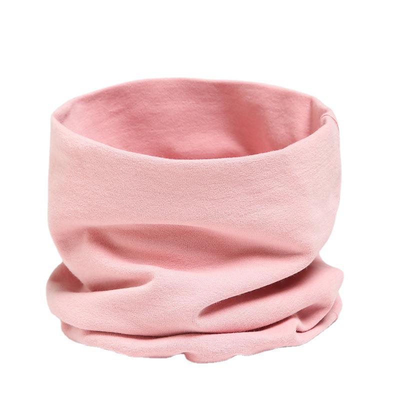 Wszechstronny bawełniany snood w jednolitym kolorze: Miękkie, Bez podszewki, Wysoki dekolt Kolory cukierkowe w stylu koreańskim