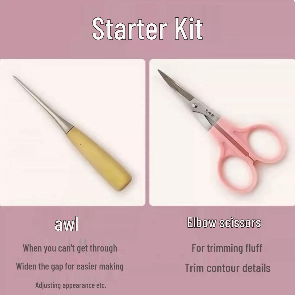 Thickened Rabbit Fur Chenille Stems: Plush Craft Pack for Friends