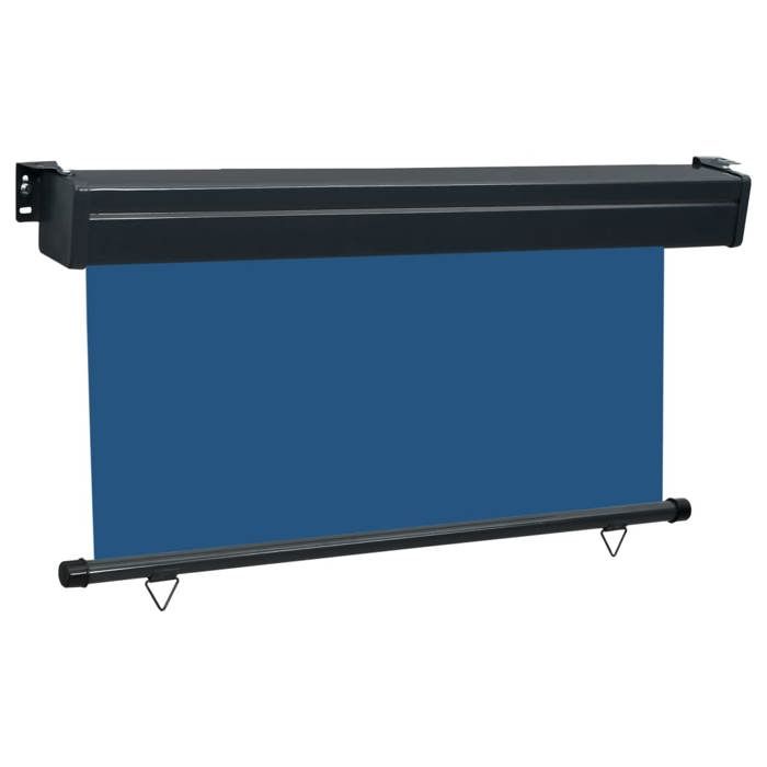 VidaXL Auvent latéral de balcon 140x250 cm Bleu