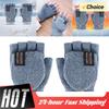 USB Electric Heated Gloves Touchscreen Double-Sided Heating Gloves Winter Heating Gloves Washable Thermal Fingerless Hand Warmer