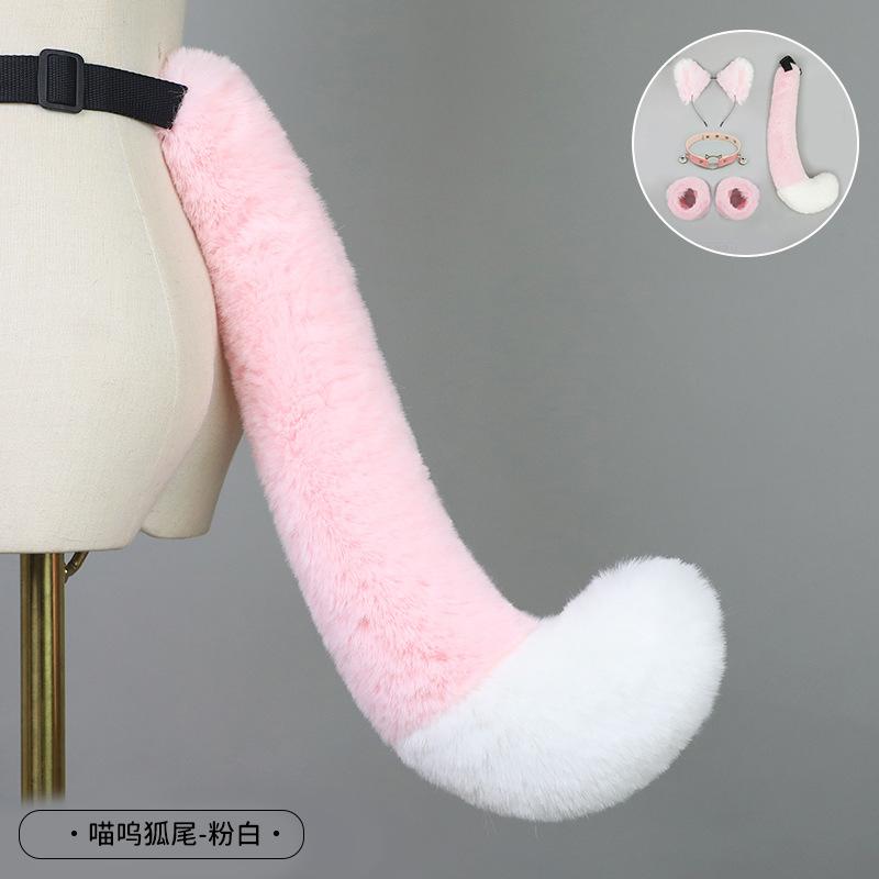 Handmade Japanese Beast Ear Headband Cute Plush Cat Ears Lolita Headdress Fox Ear Accessories Cat Ear Headband