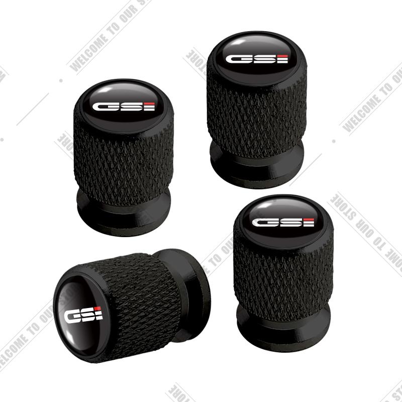 

Car CNC Aluminum GSI Emblem For Opel Insignia OPC Vectra Corsa VXR8 Mokka Manta Zafira 4pcs Tire Valve Air Port Stem Cover Caps