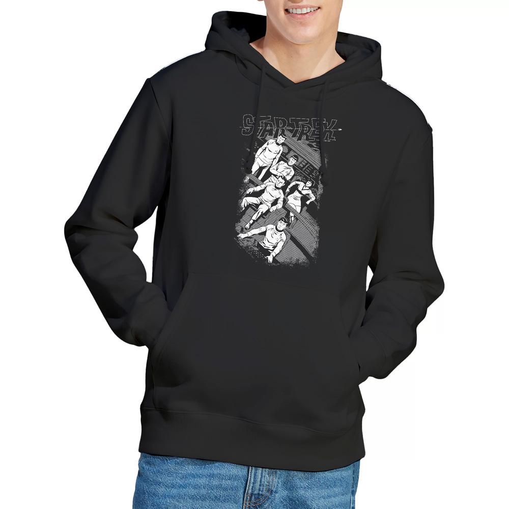 STAR TREK Men's Tilted Bridge Retro Hoodie