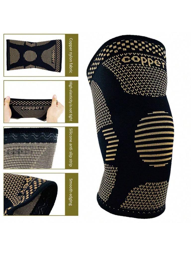 Copper Knee Brace for Women and Men, Copper Knee Sleeve for Knee Pain Compression Sleeve for Sports,Knee Pain Relief