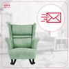 Zoja Rocking Chair Scandinavian Family Meble Pistachio Mint