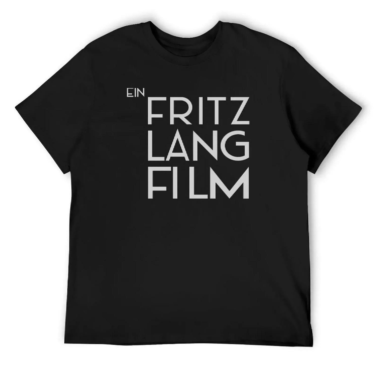 Directed by Fritz Lang T-Shirt customs design your own quick-drying Luxury man men workout shirt S фото