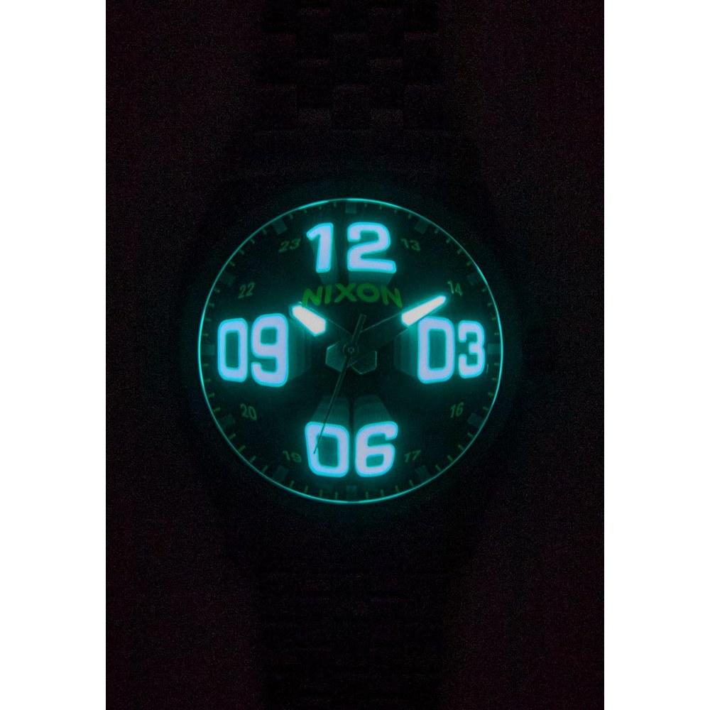 NIXON Time Teller A045 Men's 100m Water Resistant Analog Fashion Watch 37mm Stainless Steel Band