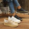 Large-size Thick-soled Casual Women's Shoes - New Style Sport Low-top Shoes