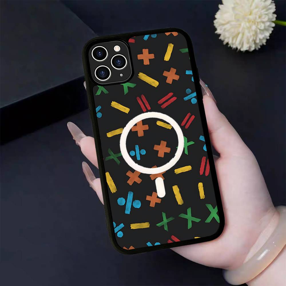 E-Ed Sheeran For Magsafe Magnetic Phone Case Wireless PC+TPU For IPhone 11 12 13 14 15 16 17 Pro Max Plus