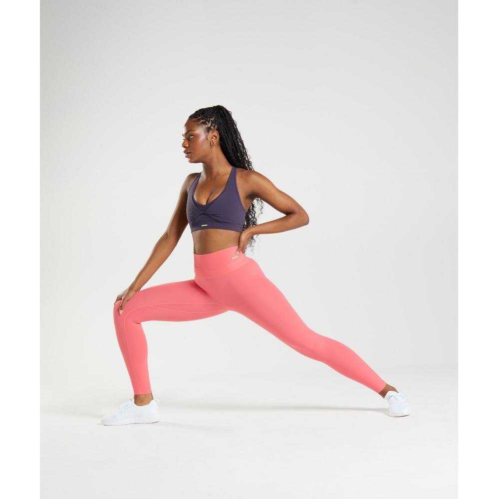 Gymshark Whitney High Rise Leggings Peony Pink Gllg5554 Pep