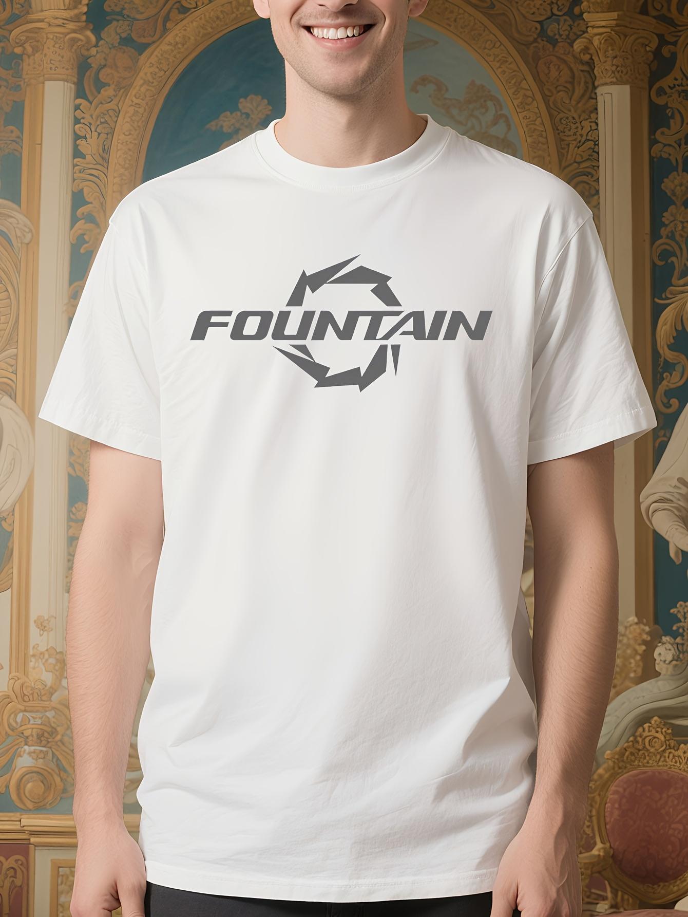 Heavyweight 100% Cotton Tshirt - White Crew Neck Tee with... XXXXL