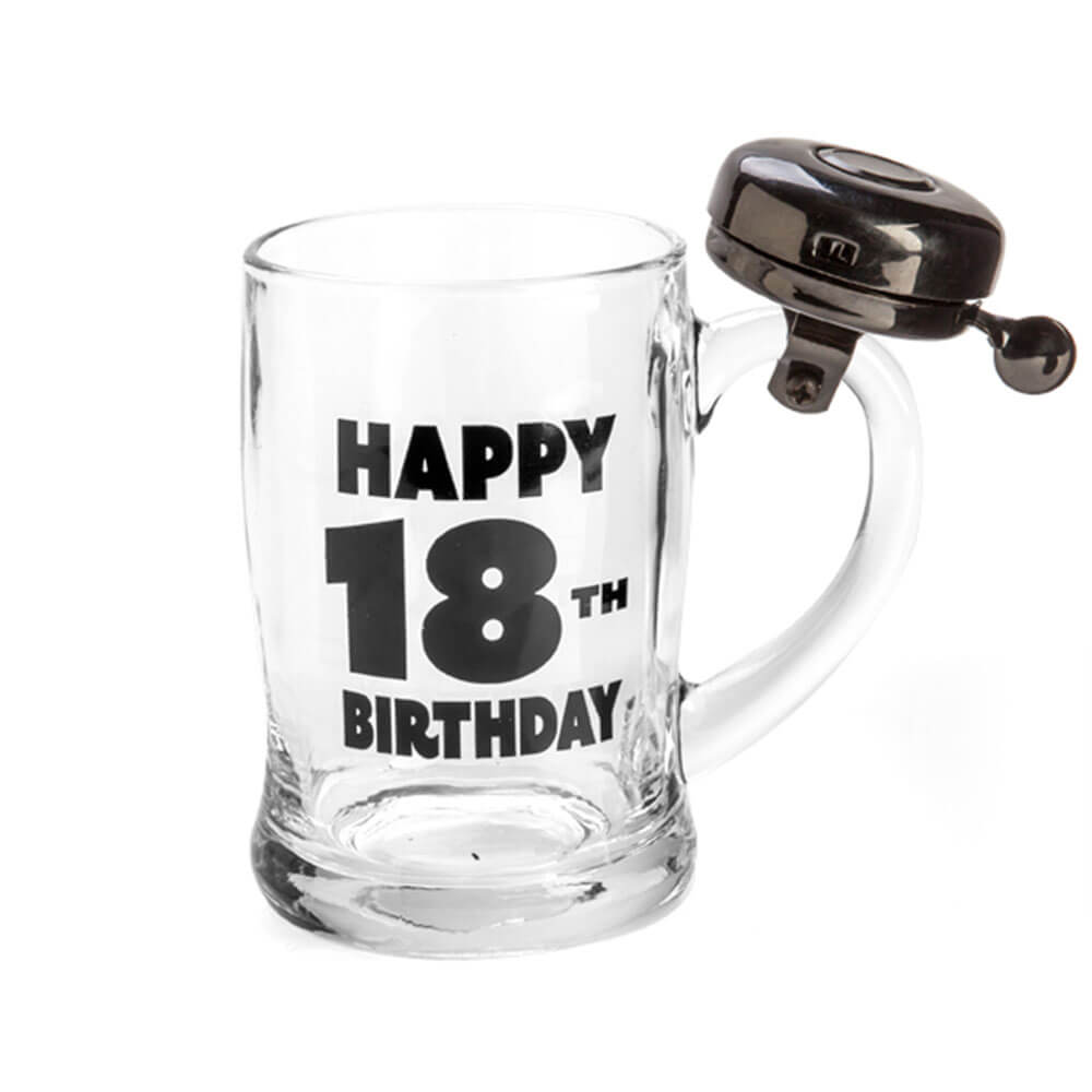 Happy Birthday Bell Mug (18th)