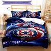 Cruz Azul Themed 3pcs Bedding Set Duvet Cover Closure Includes 1 Duvet Cover & 2 Pillowcases for All Seasons Bedroom Home Dorm Decor