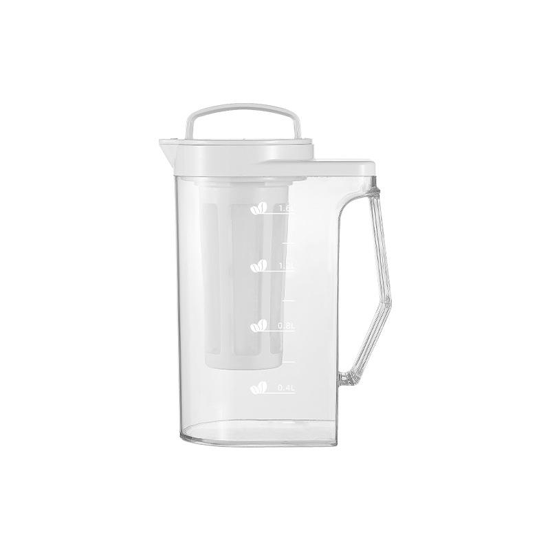Large Capacity Cold Brew Coffee and Tea Pot with Ice Water Storage