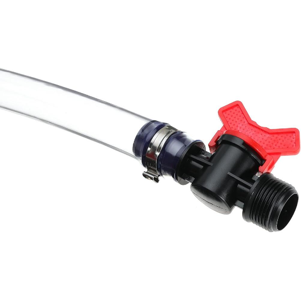 Fuel Filler Jug Hose with Ball Valve Shut Hose Kit for Fuel for Jegs Jugs for LC2 Jugs for Scribner Fuel Jugs Fuel Container Fuel Tank with Hose