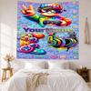 Roblox Custom Your Name Wall Decor Tapestry Art For Pet Memorial Birthdaywedding Party Backdrop Family Gift