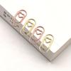 30Pcs Mini Heart Paper Clip - Gold Metal Office Supplies, Decorative Folder Clip,