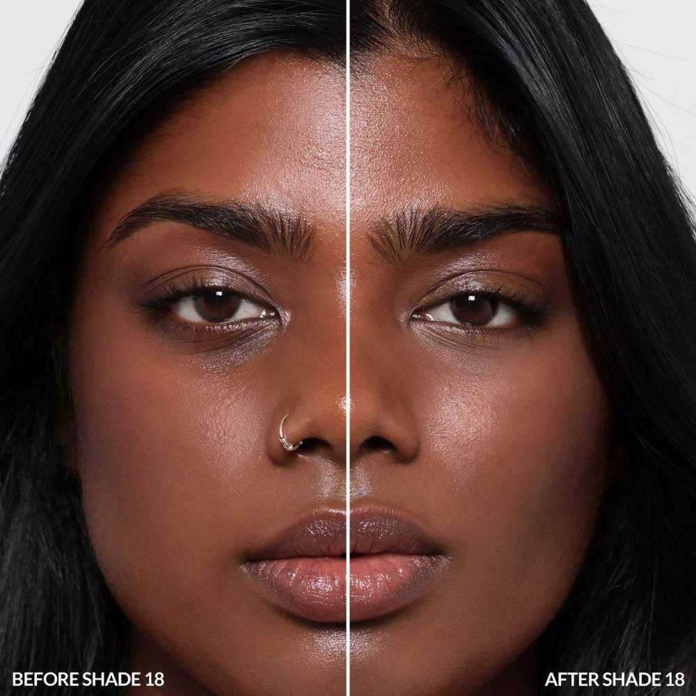 Refy Brightening And Blurring Serum Concealer With Plant Derived Squalene 0.15 Oz 18 Medium To Tan With Warm Tones