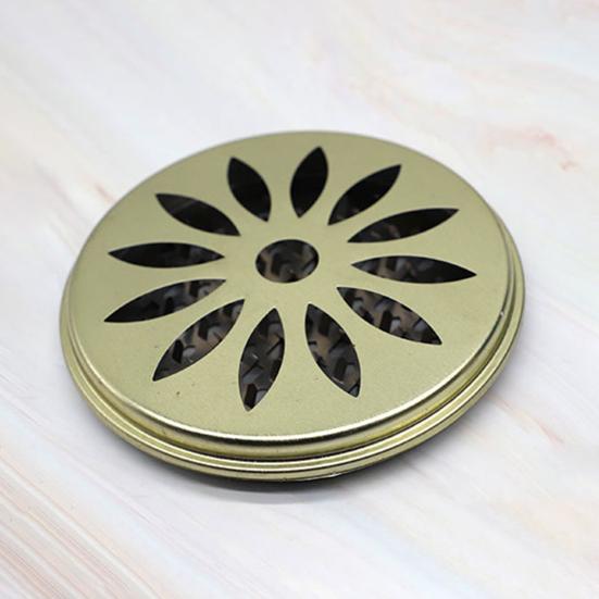 Wear-resistant Mosquito Coil Holder Lids Design Metal Convenient Durable Mosquito Repellent Incense Rack for Home