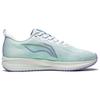 Li Ning Red Hare 6 Rutschfeste und abriebfeste Laufschuhe für Damen, niedrig geschnitten, weiß, grün, lila, ARMT016-13