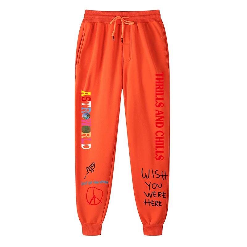 

ASTROWORLD Hoodies Thrills And Chills Sweatpants Men Fashion Letter Graphic Printed Sweatshirts Sportpants Women Hooded Pullover S
