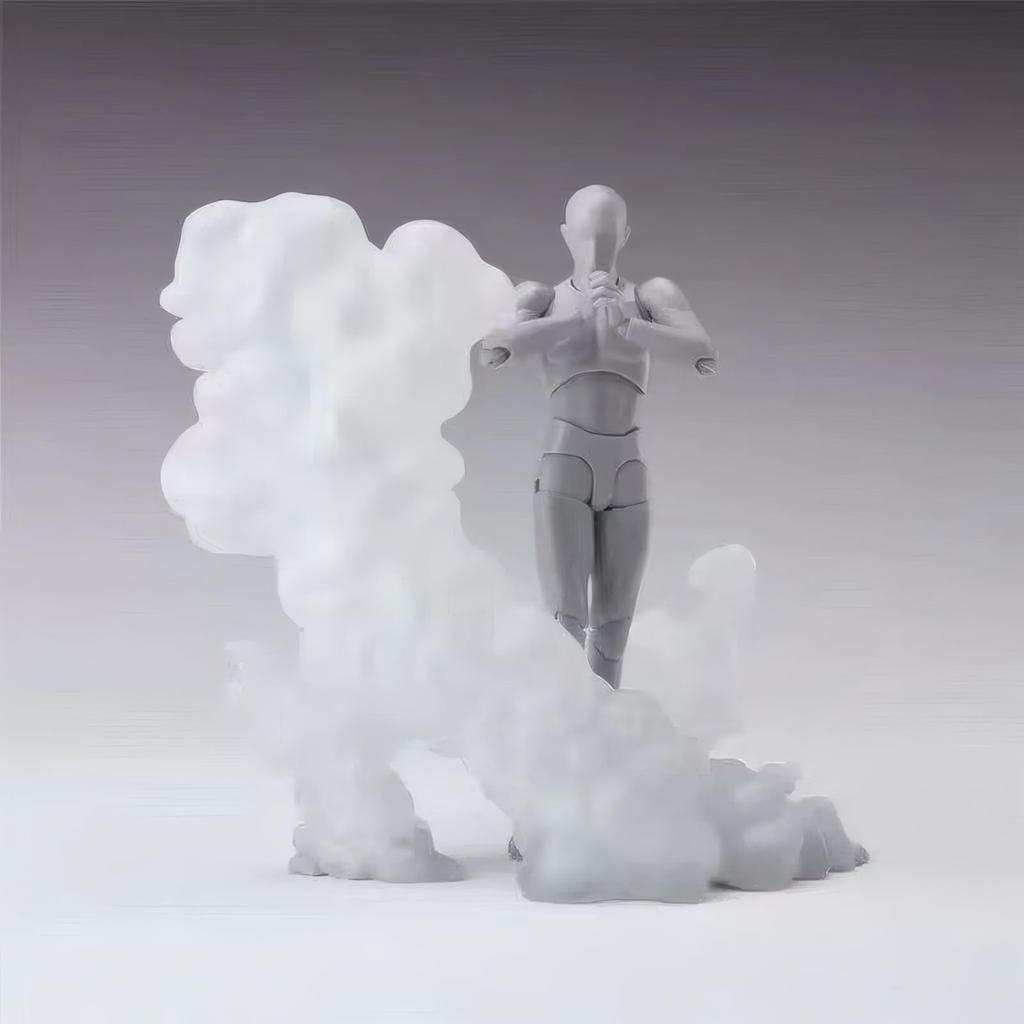 Tamashii Effect Smoke-Style Special Effect Parts for Small Figures and Figures, Display Accessories, PVC