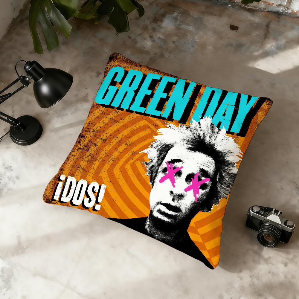 G-Green Band D-Day cushion cover Home Office Convenient Nordic Simplicity Hit With Zipper Cushion Cover