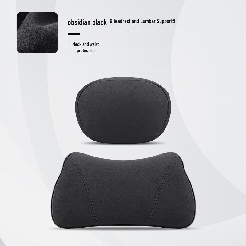 Xiaomi SU7/YU7 Compatible Headrest & Lumbar Support Pillow - Car Interior Accessory