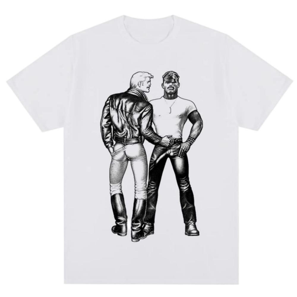 Tom of Finland Style Gay Art Graphic T-Shirt