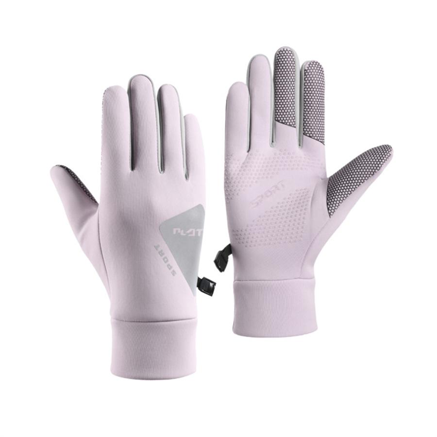 

Waterproof Winter Touchscreen Gloves, Anti-Slip Thermal Gloves for Men Women Outdoor Sports L фіолетовий