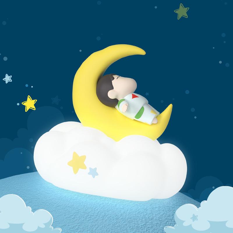 Crayon Shin-chan Good Night Series Bedside Night Light Ornament - Creative Sleep Companion Gift