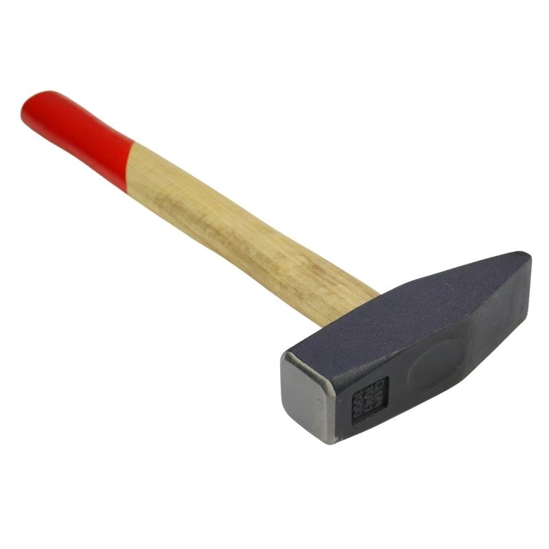 1kg Locksmith' Hammer with Wooden Handle