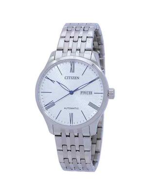 Stainless Steel White Dial Automatic NH8350-59B Men's Watch