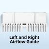 Universal Conditioning Guide Cover Wall-Mounted Air Conditioner Outlet Baffle  Household