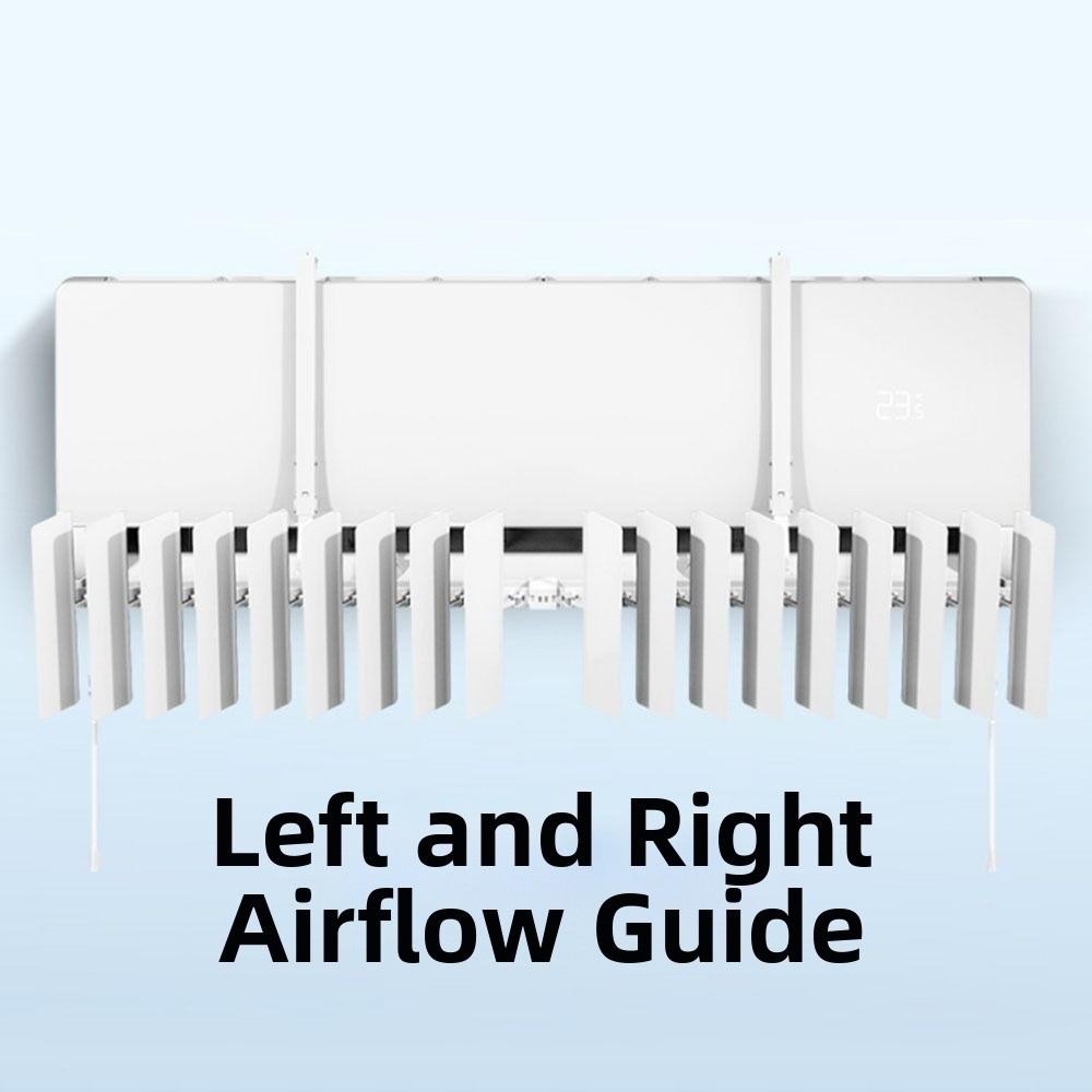 Universal Conditioning Guide Cover Wall-Mounted Air Conditioner Outlet Baffle  Household