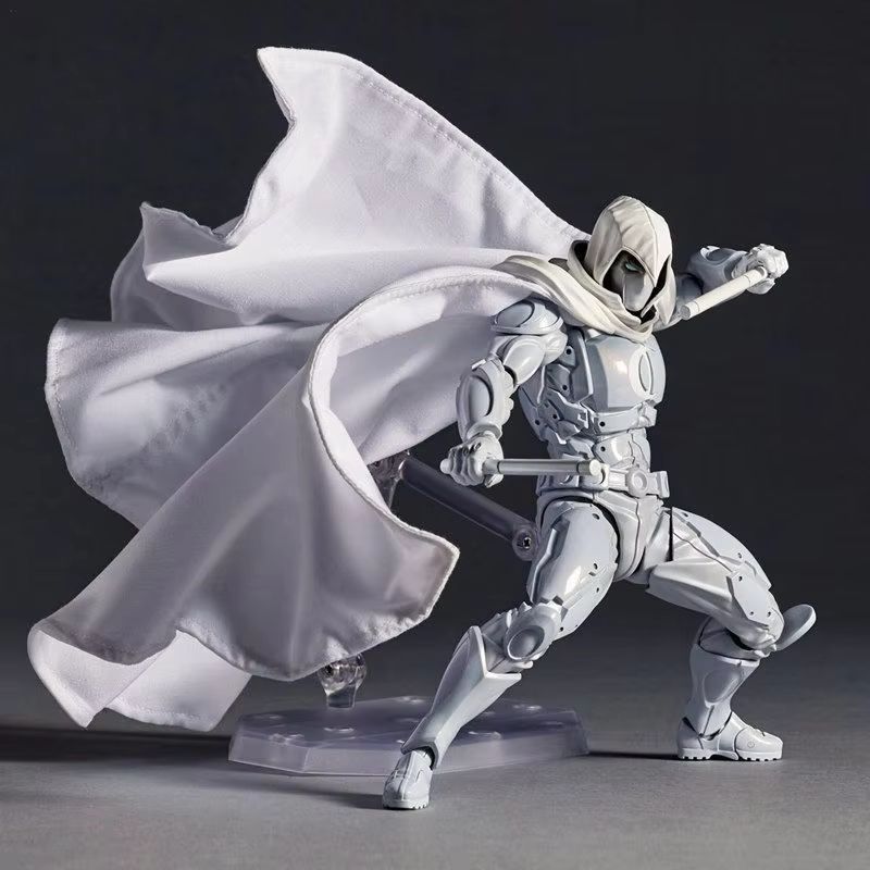 Fashnics Boys Moon Knightltech Action Figure - 16Cm Marc Spector Collectible Ornament Modeltoy For Birthday Gifts