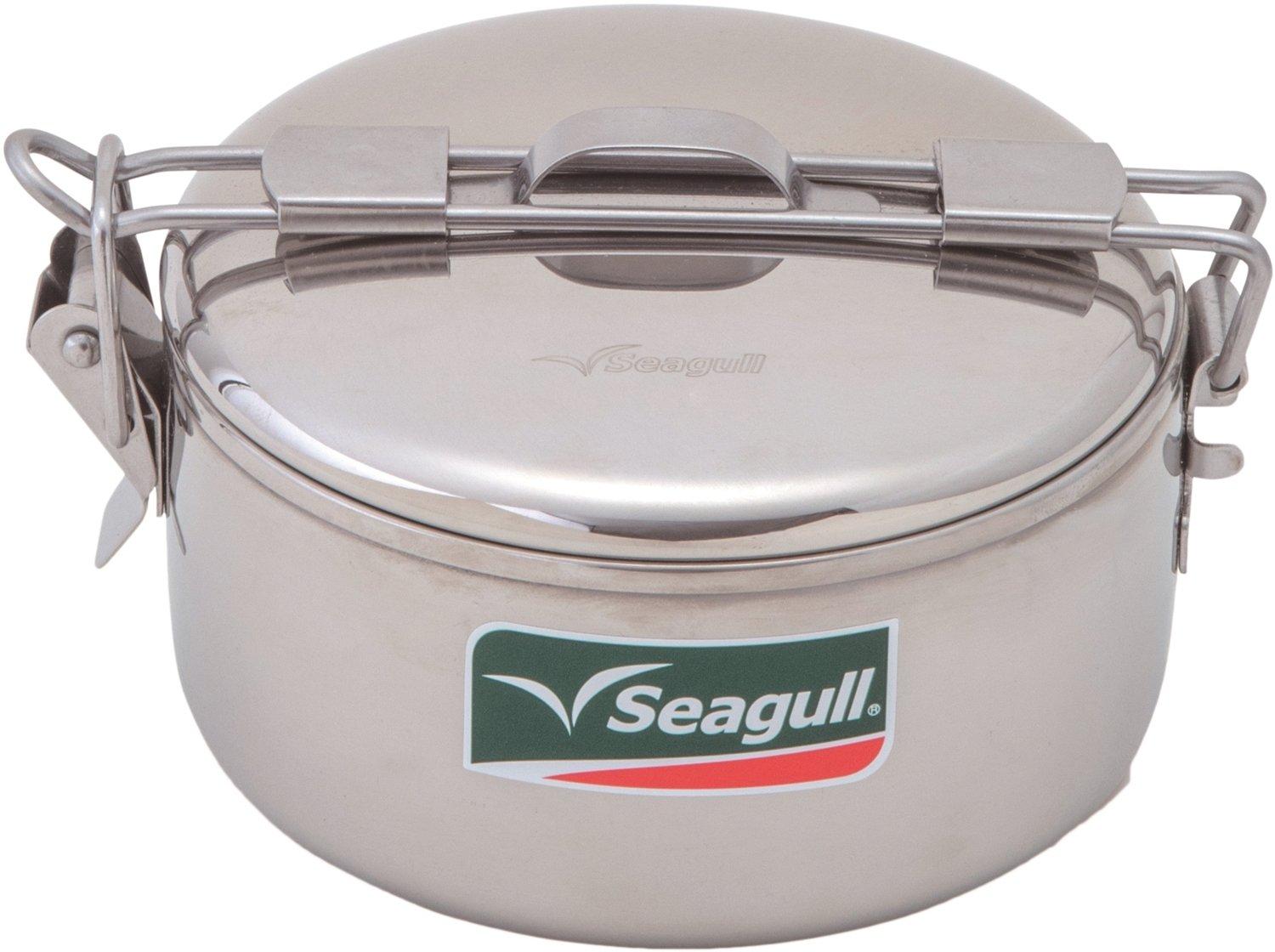 

Posh Living Чайка Ланч-бокс Контейнер для еды, 12 см, Нержавеющая сталь, Один ярус