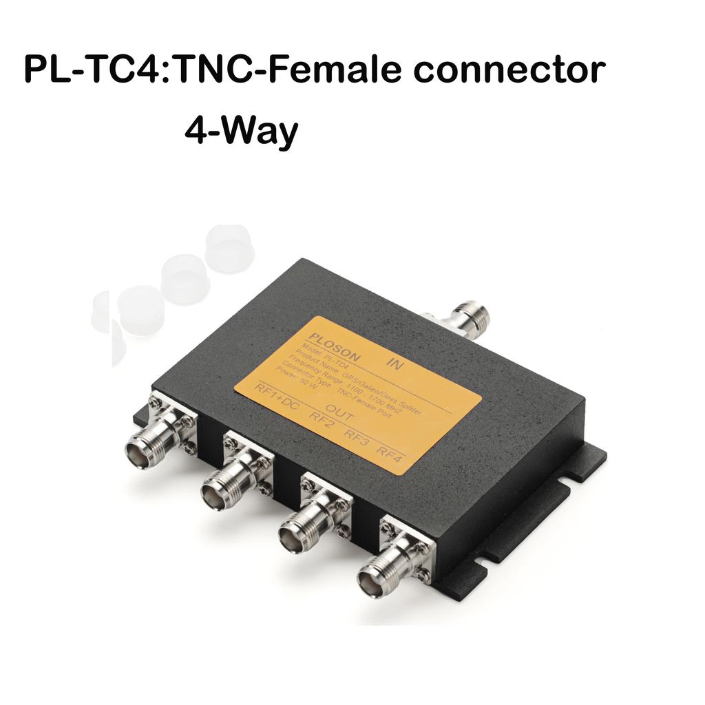 PLOSON GPS/Galieo/Gnss 2-Ways/3-Way/4-Way Antenna Power Splitter 1100-1700MHz GPS Antenna Splitter Divider for Ship Marine