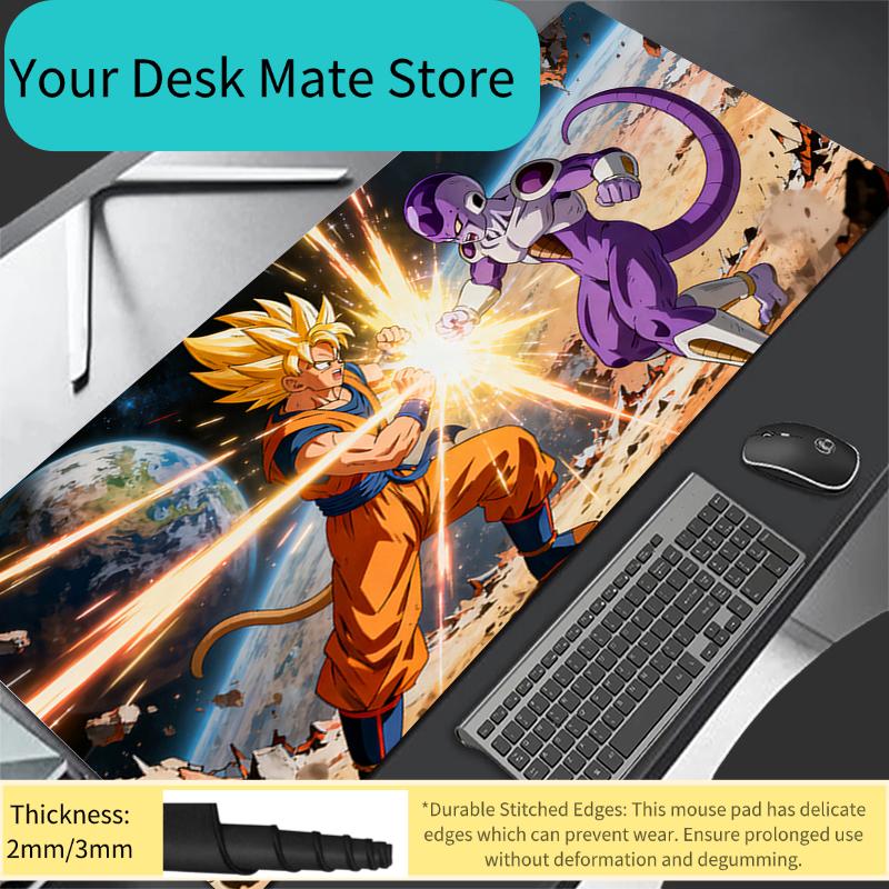 Keyboard Pad Computer Goku Extended Mousepad Office PC Japan Anime Desktop Protection Mat Laptop Dragon Ball Gaming Mouse Pad