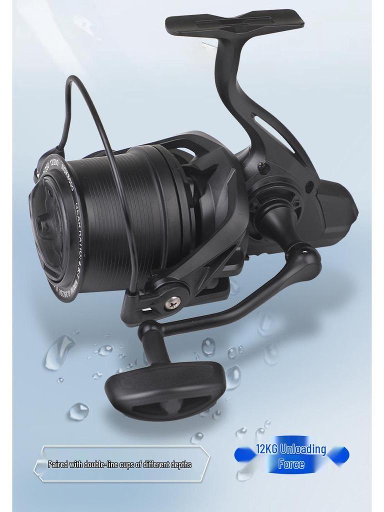 Gapless Long Cast Slow Drop Spinning Reel for Sea Fishing